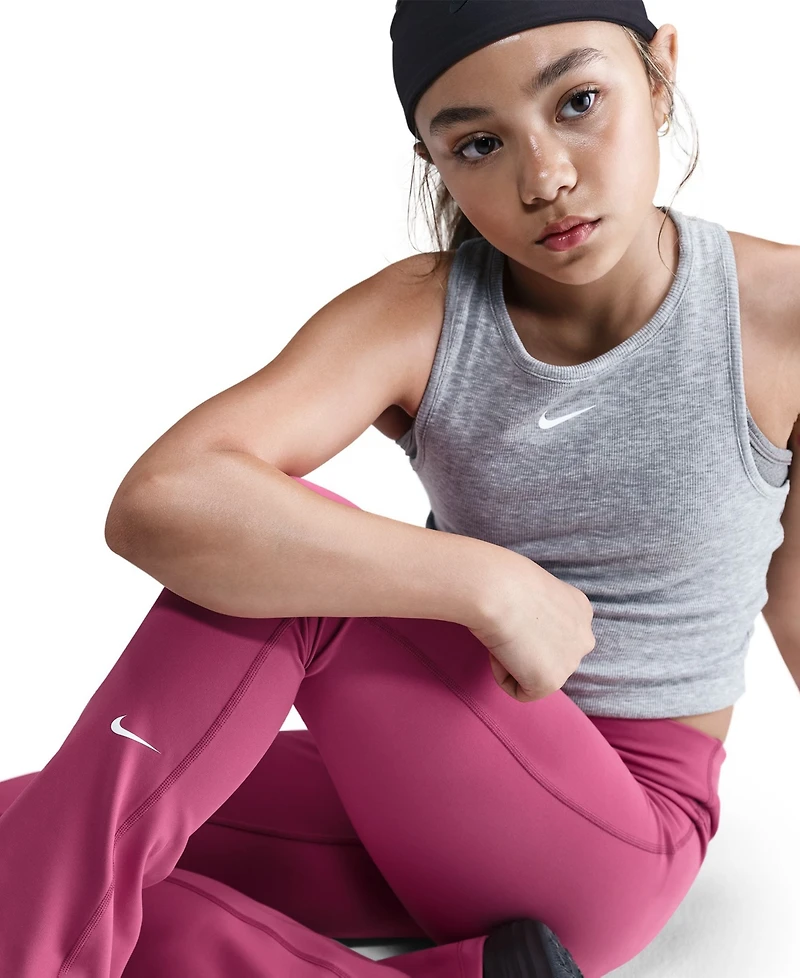 Nike Girls 7-16 One Dri-fit Flared Leggings