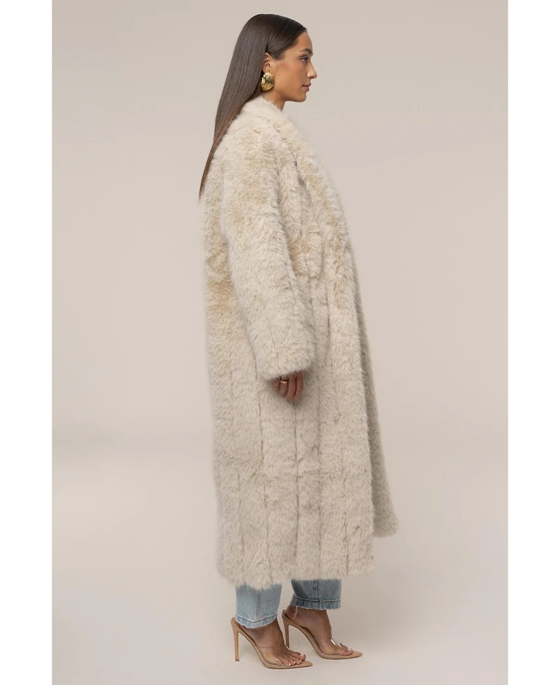 Jluxlabel Manhattan Faux Fur Coat