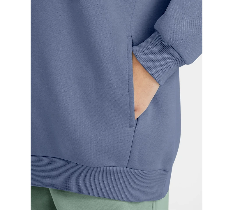 Nike Big Girls Sportswear Club Fleece Oversized-Fit Hoodie