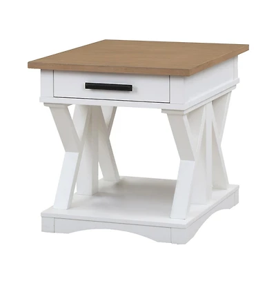 Parker House Furniture Parker House Americana Modern - Cotton End Table