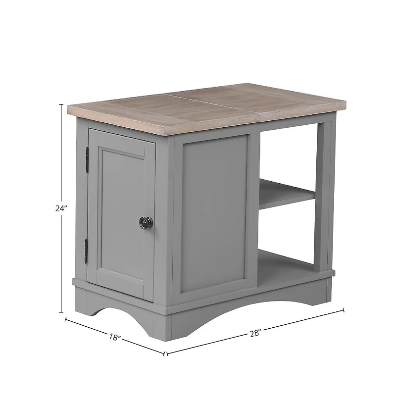Parker House Furniture Parker House Americana Modern - Dove Chairside Table