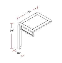 Parker House Furniture Parker House Boca Corner Table