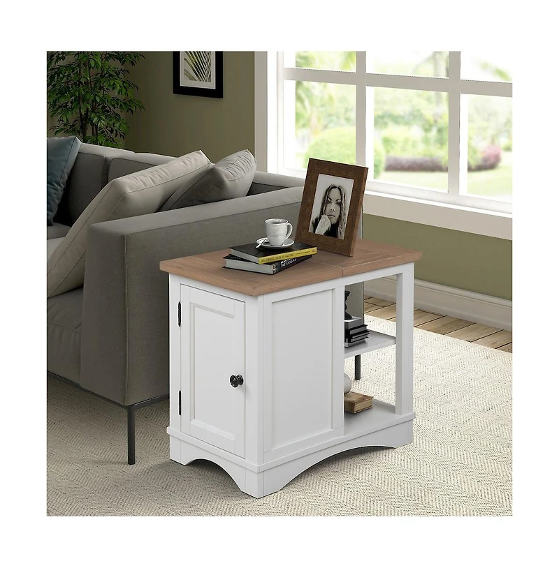 Parker House Furniture Americana Modern - Cotton Cocktail Table with 2 Chairside Tables