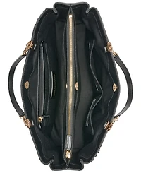 Karl Lagerfeld Paris Josephine Leather Tote Handbag