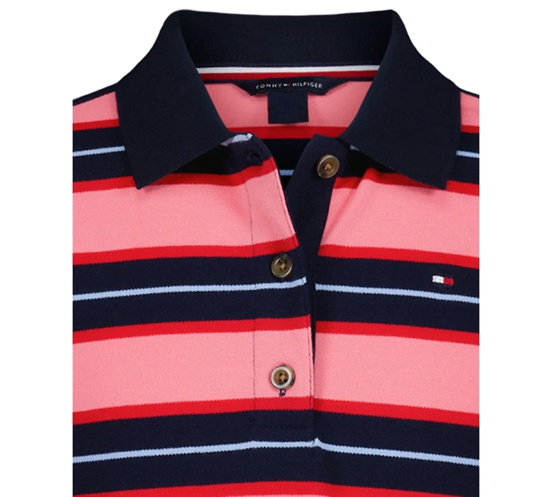 Tommy Hilfiger Girls 7-16 Varsity Stripe Polo Dress