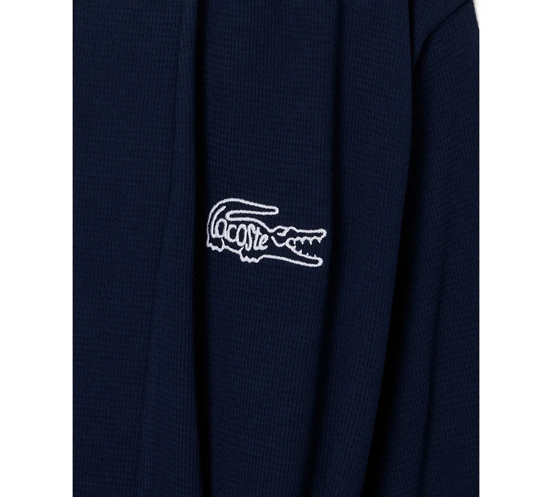 Lacoste Men's Thermal Loungewear Robe
