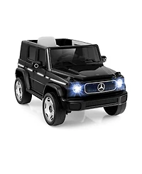 Hongge 12V Licensed Mercedes-Benz Eqg Kids Ride On Car with Remote Control-Black
