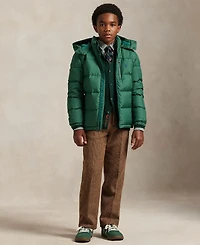 Polo Ralph Lauren Big Boys Ripstop Down Hooded Jacket