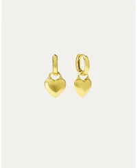 Ottoman Hands Niko Heart Huggie Earrings