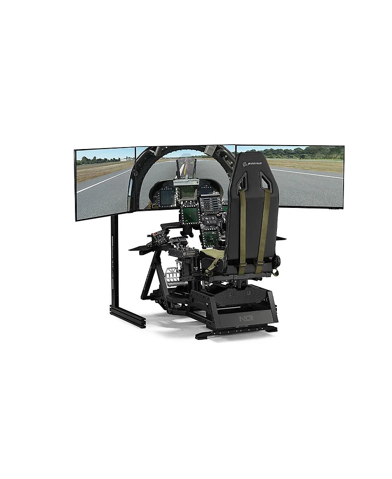 Next Level Racing Flight Seat Pro Boeing Military Edition Flight Simulation