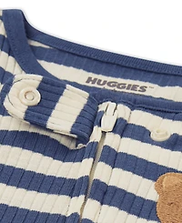 Huggies Baby Boys 2-Way Full-Zip Footed Coverall