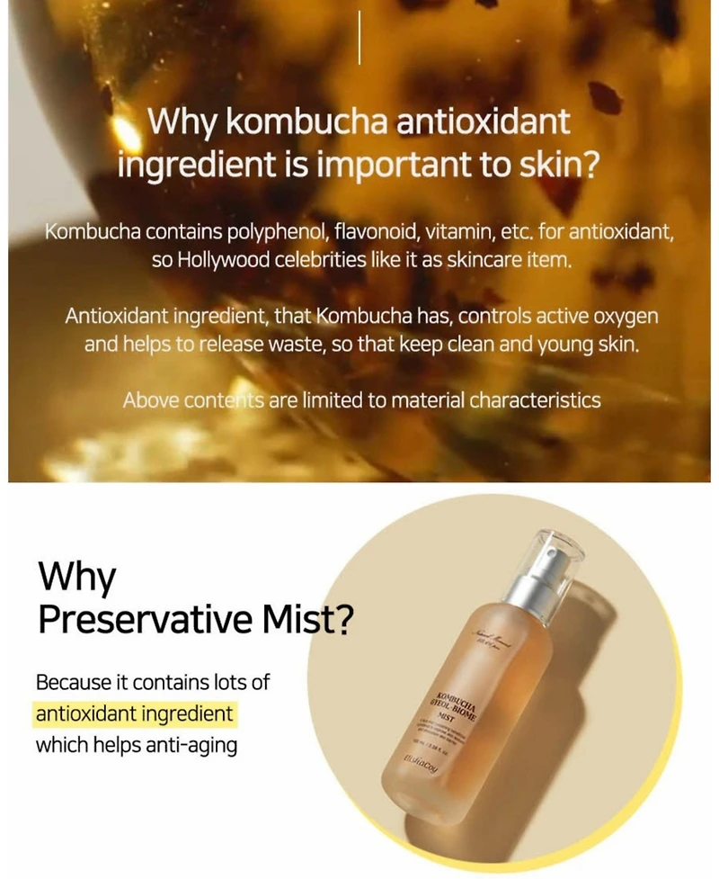 Siia Cosmetics Kombucha Gyeol-Biome Mist (100ml)