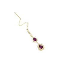 Sohi Teardrop-Stone Maangtika