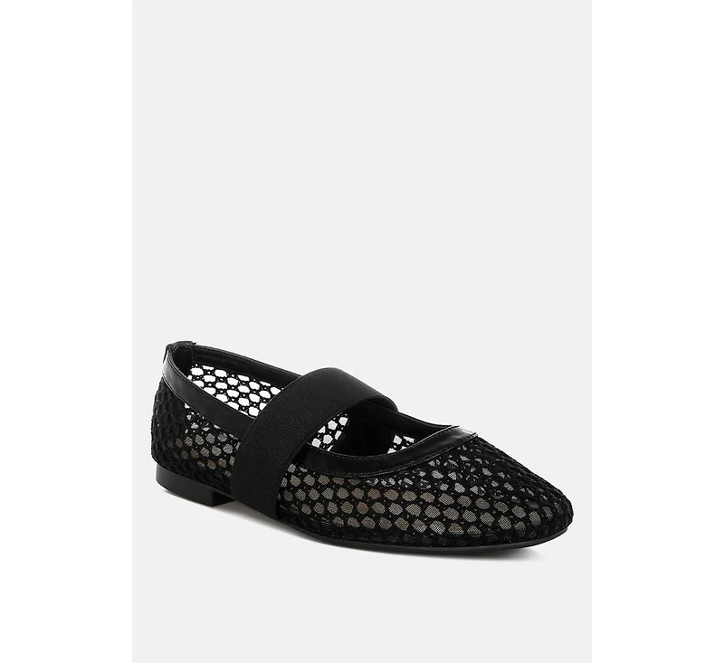 London Rag Nayela Mid-Foot Strap Ballerinas Women