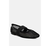 London Rag Nayela Mid-Foot Strap Ballerinas Women