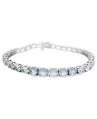Macy's Oval Sapphire Bracelet (11-3/4 ct. t.w.) in Sterling Silver