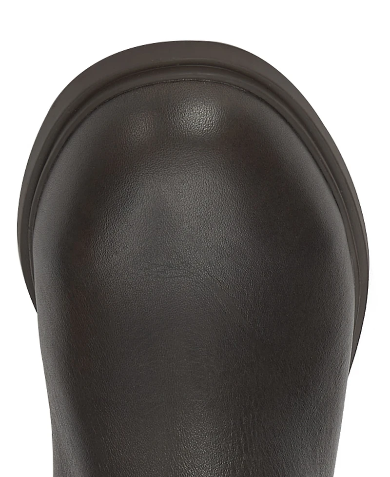 Lucky Brand Women's Hamila Buckle Round Toe Knee High Riding Boots