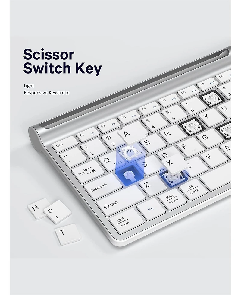 Wireless Keyboard and Mouse Combo