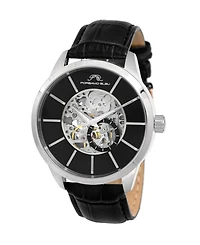 Porsamo Bleu Men's Cassius Automatic Genuine Leather Band Watch 801CCAL