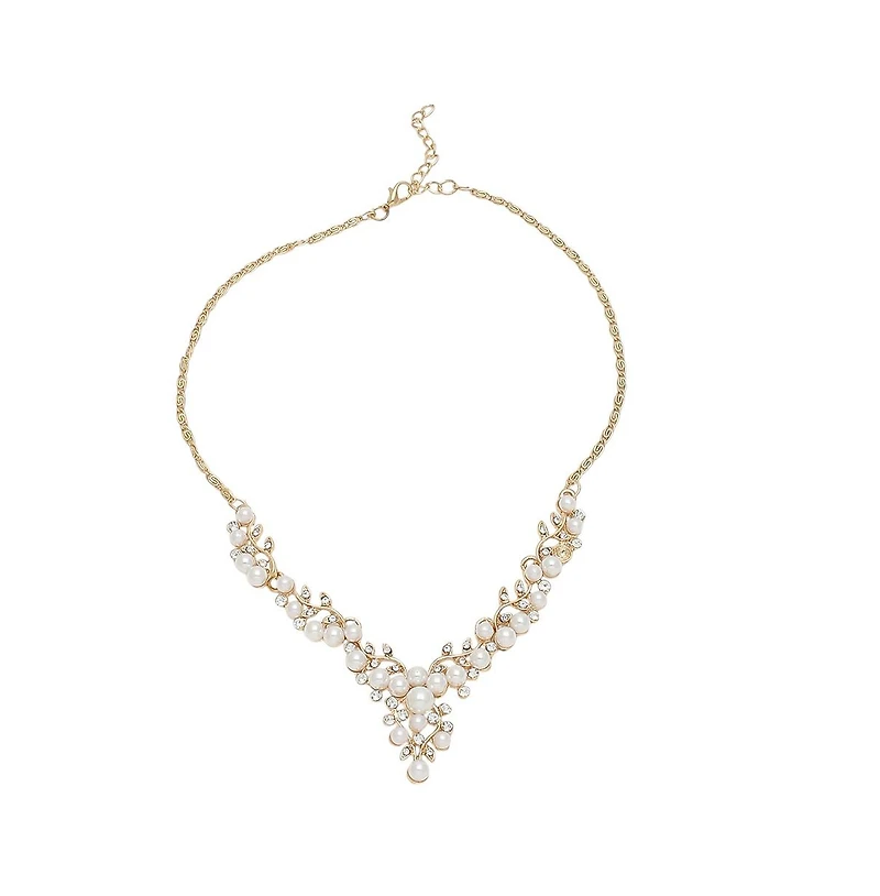 Sohi Gold-Plated Pearl Jewellery Set