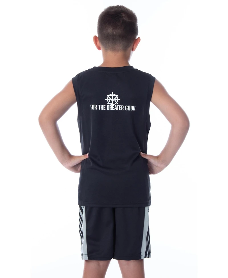 Wwe Boys Seth Rollins For The Greater Good Tank Short Sleep 2PC Pajama Set