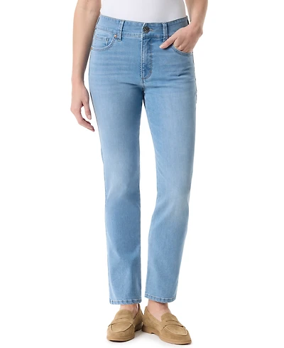 Gloria Vanderbilt Women's High Rise Straight Jeans