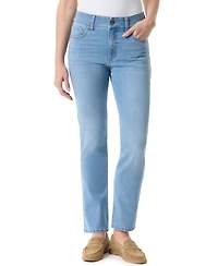 Gloria Vanderbilt Women's High Rise Straight Jeans