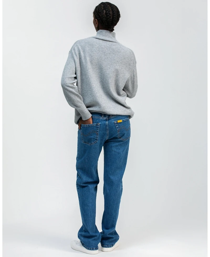 Pietro Brunelli Maternity Maternity Relaxed Turtleneck Regina Sweater with Long Sleeves