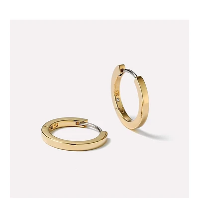 Ana Luisa Gold Huggie Hoop Earrings