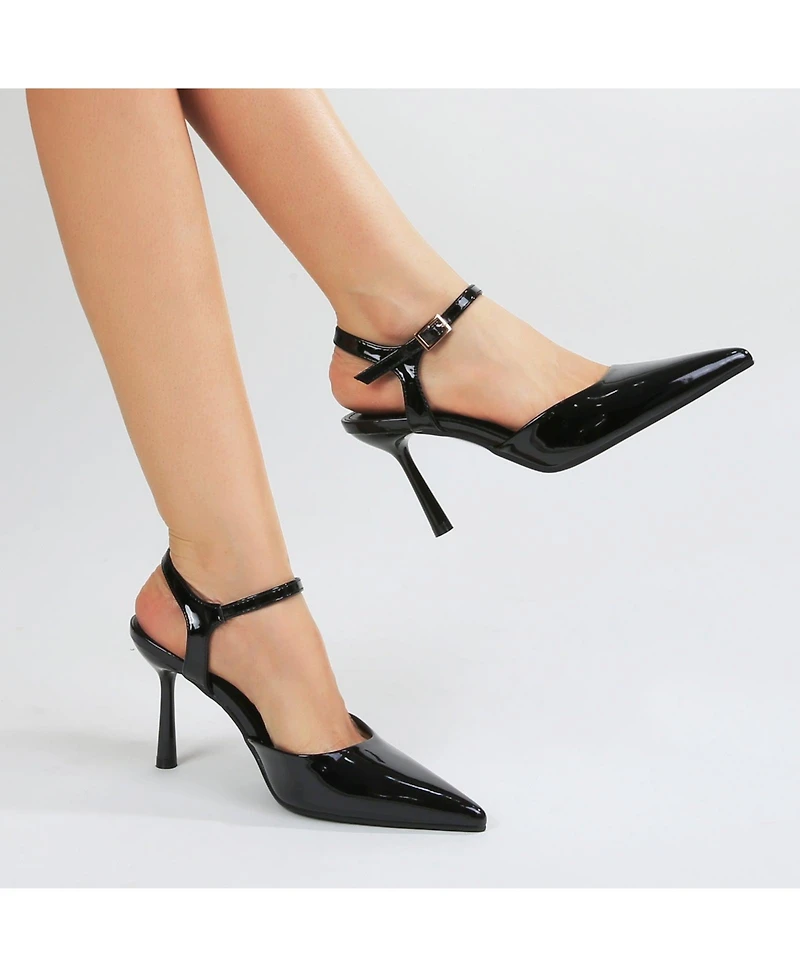 Berness Cesia Ankle Strap Heels