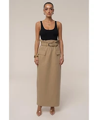 Jluxlabel Women's New Edge Cargo Skirt