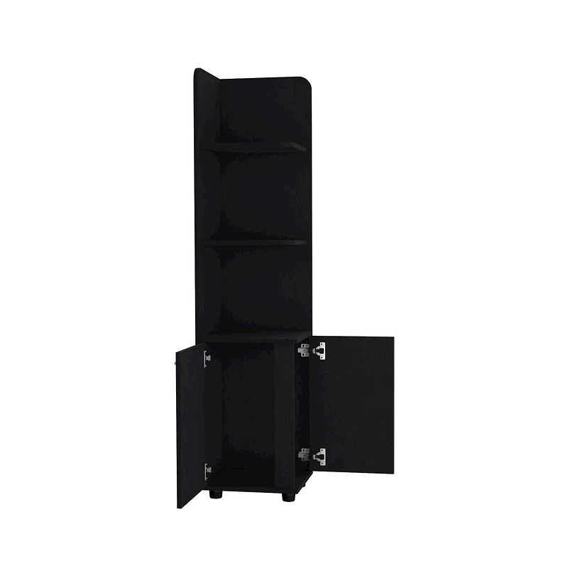 We Have Furniture Freestanding Cabinet Kairatu , Bathroom, Black