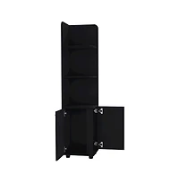 We Have Furniture Freestanding Cabinet Kairatu , Bathroom, Black