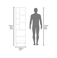 We Have Furniture Delta Storage Cabinet, Bathroom, White