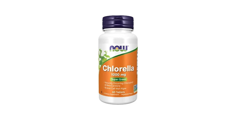Now Foods Chlorella ,1000 mg ,60 Tabs