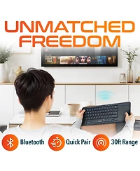 Delton N60 Mini Bluetooth Wireless Keyboard, Touchpad (DKMIN60-wb)