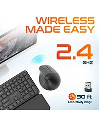Delton S38 Wireless Ergonomic Mouse