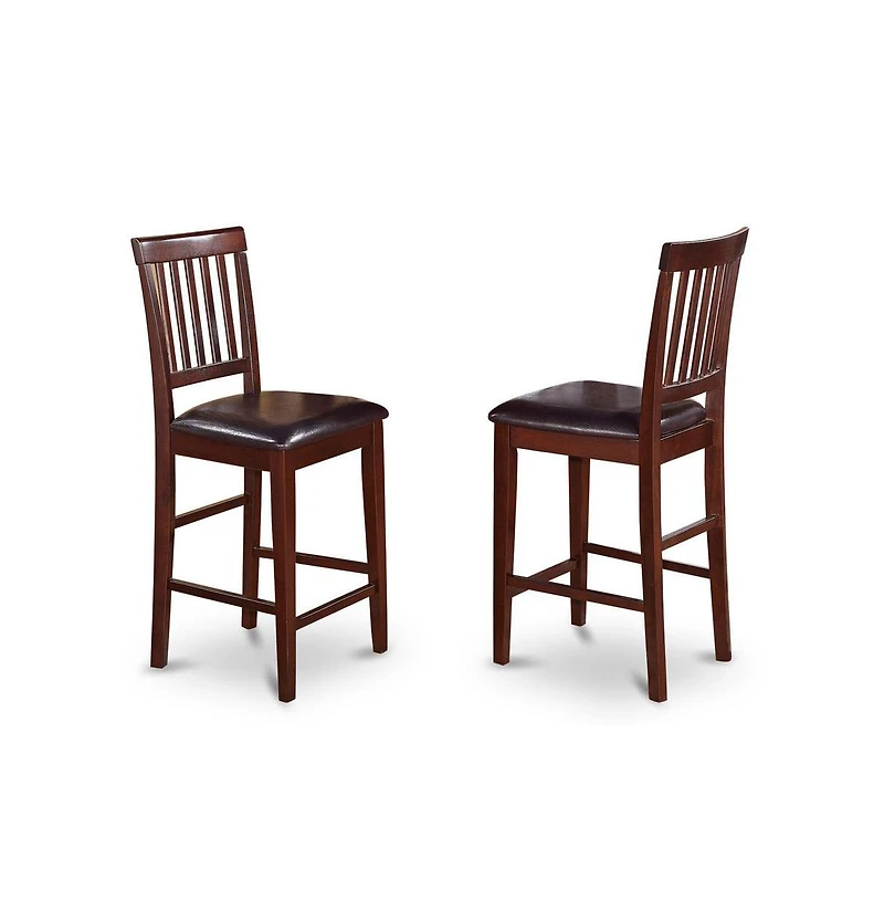 East West Furniture 5 Pc counter height Dining set-high Table and 4 Kitchen Chairs.