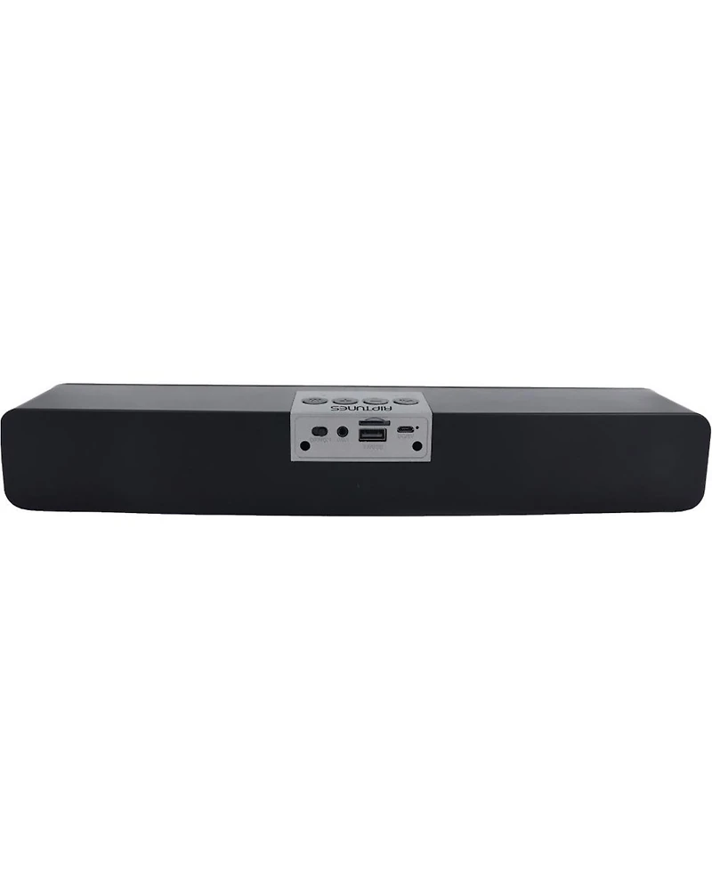 Riptunes Raw Energy Sound Bar, Multiple ways to play music