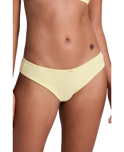 Hunkemoller Women's Pointelle Brazilian