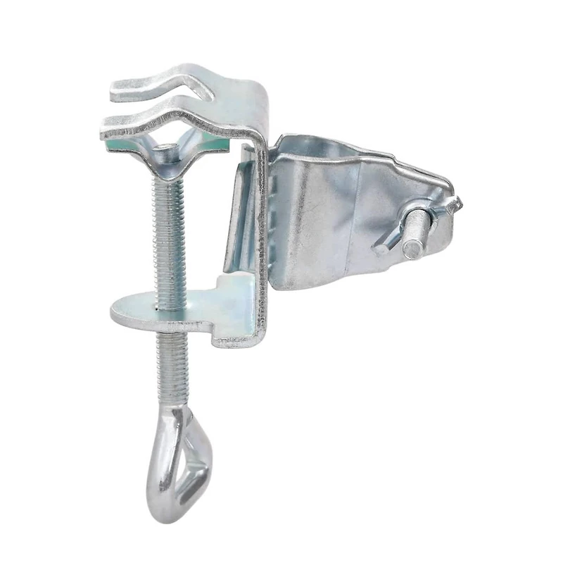 vidaXL Umbrella Clamps for Balcony 2 pcs 1.3" Galvanized Steel