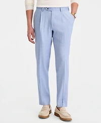 Michael Kors Men's Linen Blend Classic-Fit Pant