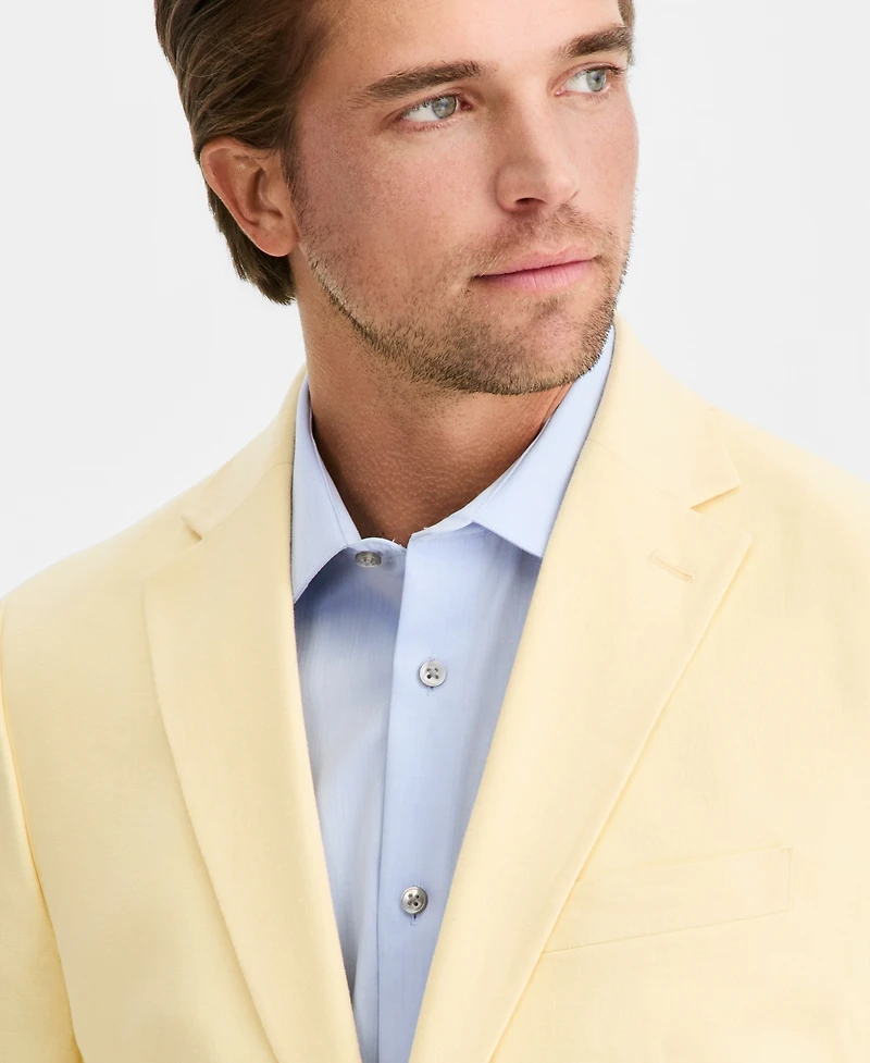 Tommy Hilfiger Men's Modern-Fit Linen Blend Blazer