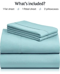 3PC Silky Soft Cooling Deep Pocket Performance Sheet Set