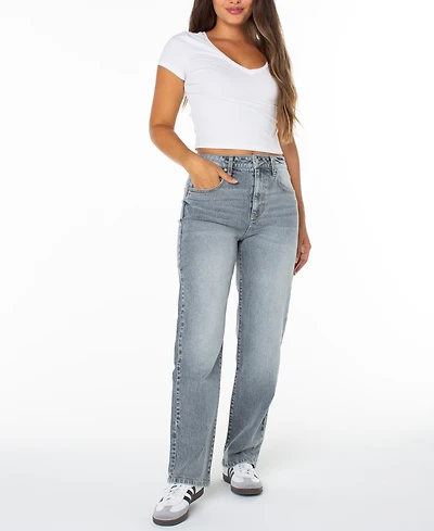 Celebrity Pink Juniors' Skater Straight-Leg Jeans