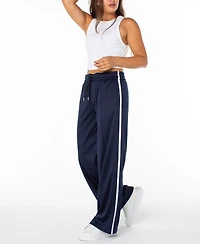 Celebrity Pink Juniors' Side-Striped Track Pants