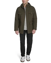 Levi's Men's Field Parka with Plaid Lining Jacket