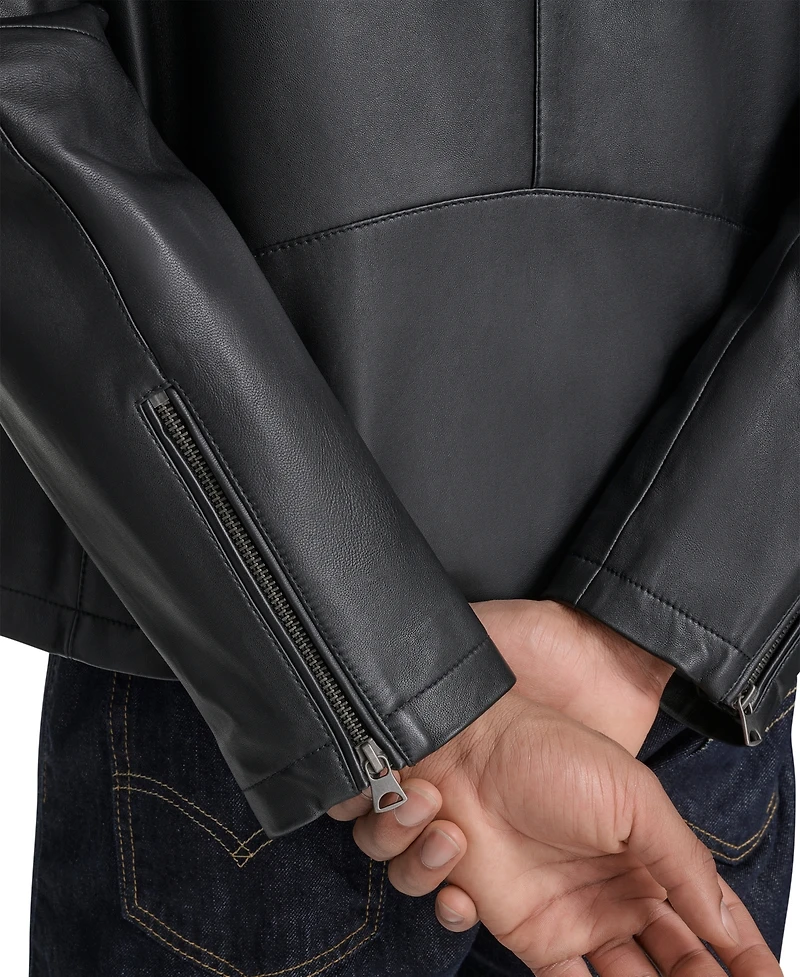 Levi's Men's Leather Racer Jacket