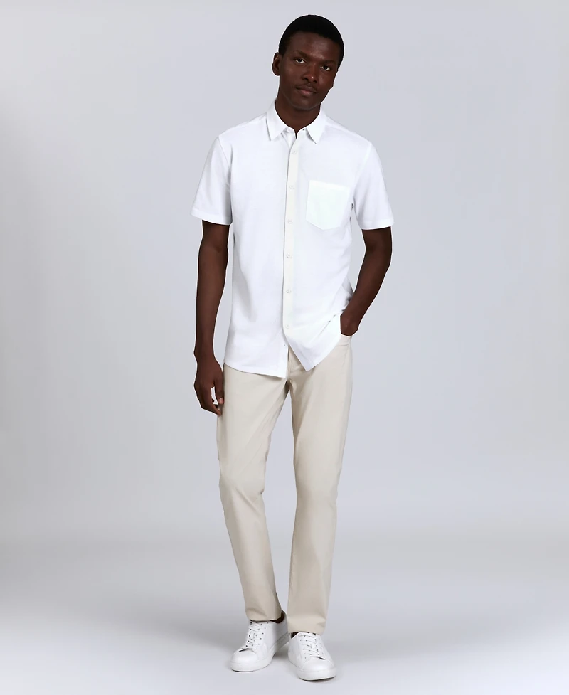 Kenneth Cole Men's Short Sleeve Sport Shirt