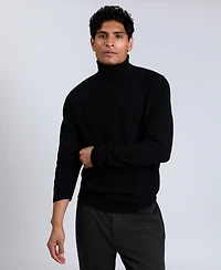 Kenneth Cole Men's Fold Over Turtleneck Sweater